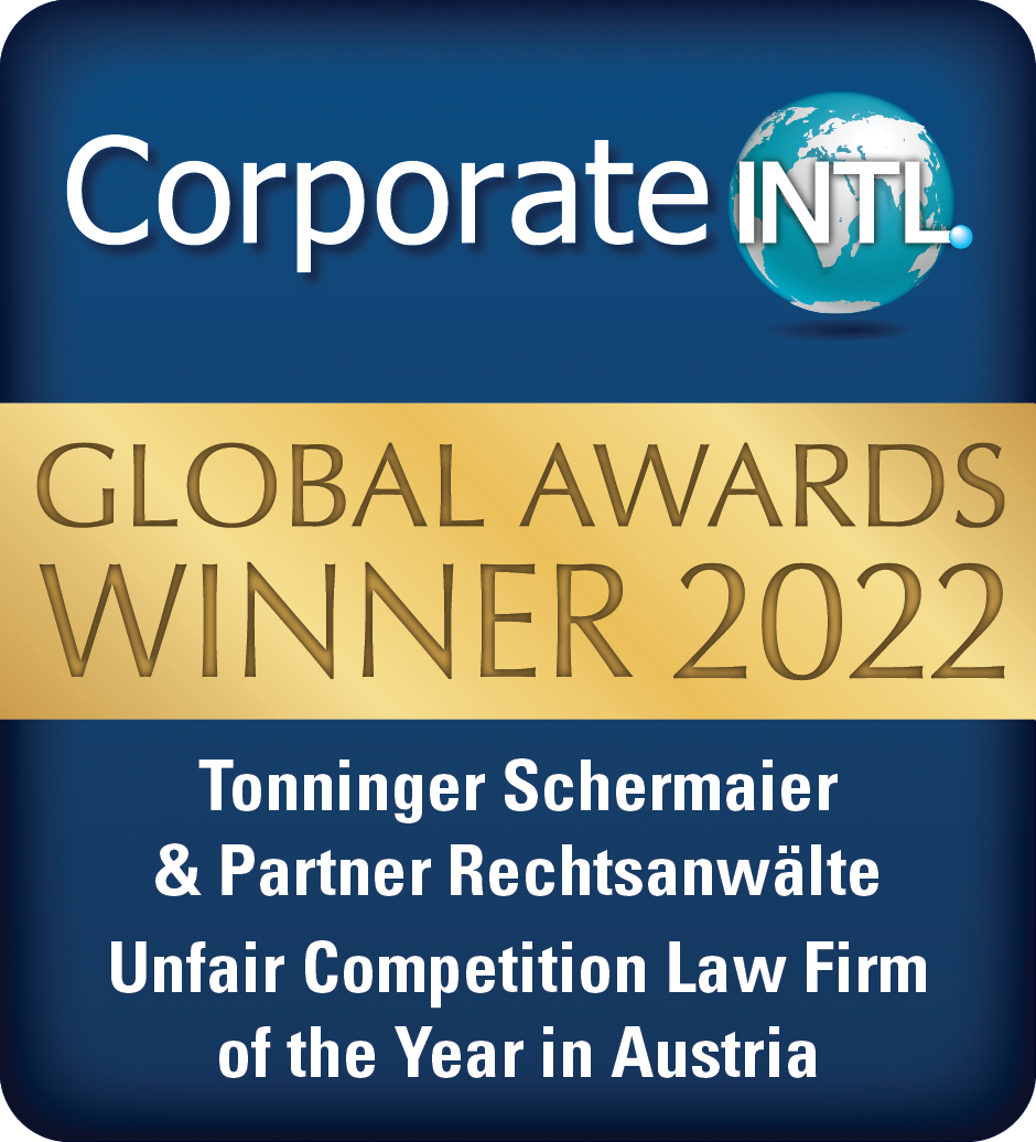 Tonninger Schermaier & Partner Rechtsanwälte — Unfair Competition Law Firm of the Year 2022, Corporate INTL Global Awards